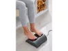 Shiatsu lábmasszírozó vérkeringés javításhoz, 6 masszázsfejjel és melegítő funkcióval