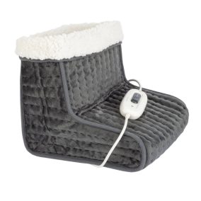 Sanitas SFW 12 elektromos lábmelegítő, 100W teljesítménnyel, szürke színben