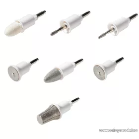   SilverCrest SMPS 7 E1 Professzionális elektromos manikűr pedikűr szett, körömcsiszoló készlet, 7 db tartozék fejjel, menta zöld