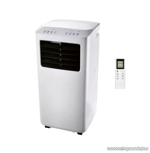 (BONTOTT / 883469) SilverCrest 9000 BTU WIFI A1 Energiatakarékos mobil légkondicionáló mobilklíma és páramentesítő + távirányító + kivezető készlet, 9000 BTU, 2.64 kW
