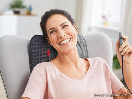 SilverCrest Personal Care SSNR 12 B3 Shiatsu hátmasszírozó párna, 12 W (HG08390B)