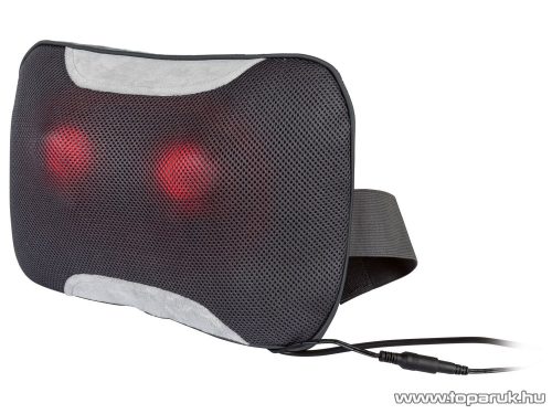 SilverCrest Personal Care SSNR 12 B3 Shiatsu hátmasszírozó párna, 12 W (HG08390B)