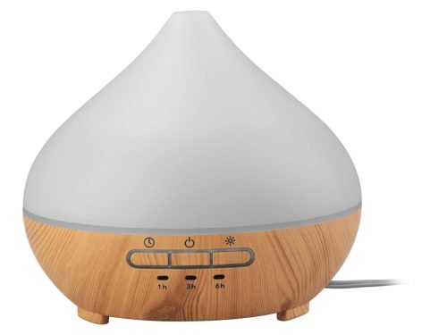 Finom hűvös ködöt porlasztó ultrahangos párásító stílusos fehér kivitelben