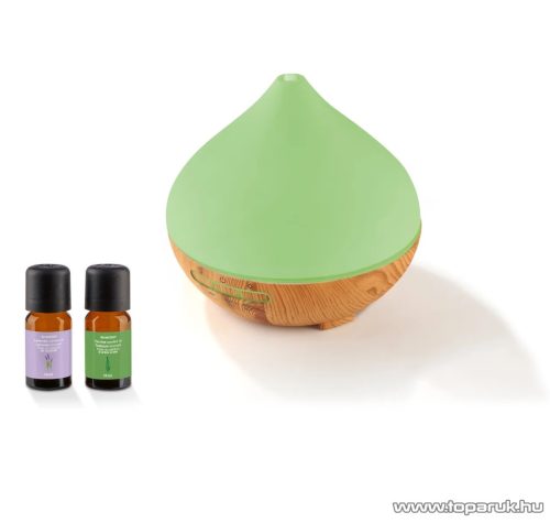 SilverCrest SADH 12 C3 Ultrahangos párásító aromalámpa, aroma diffúzor, fényhatással + 2 db illóolaj, 300 ml