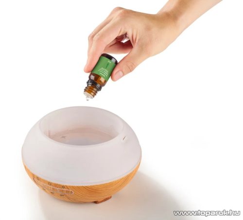 SilverCrest SADH 12 C3 Ultrahangos párásító aromalámpa, aroma diffúzor, fényhatással + 2 db illóolaj, 300 ml