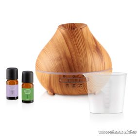   SilverCrest SADH 12 D3 Famintás ultrahangos párásító aromalámpa, aroma diffúzor, fényhatással + 2 db illóolaj, 300 ml