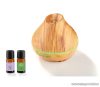 SilverCrest SADH 12 D3 Famintás ultrahangos párásító aromalámpa, aroma diffúzor, fényhatással + 2 db illóolaj, 300 ml