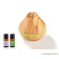   SilverCrest SADH 12 D3 Famintás ultrahangos párásító aromalámpa, aroma diffúzor, fényhatással + 2 db illóolaj, 300 ml