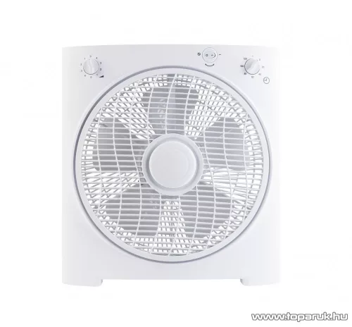 SilverCrest SBV 50 C1 BOX FAN ventilátor időzítővel, fehér, 50W