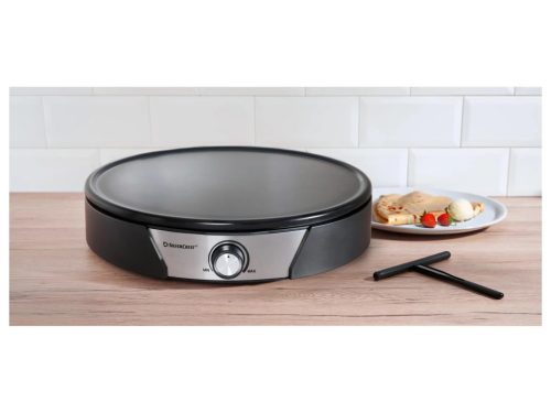 SilverCrest SCM 1500 G1 Crepe Maker Elektromos óriás palacsinta sütő, levehető ILAG sütőlappal, 37 cm, 1500 W