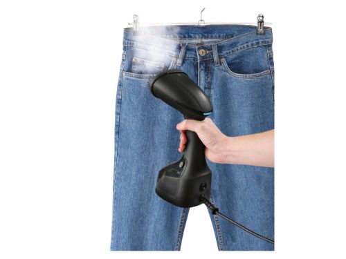 SilverSrest SDMF 1300 B2 BK Kézi ruhagőzölő kefe, kivehető víztartállyal, fekete