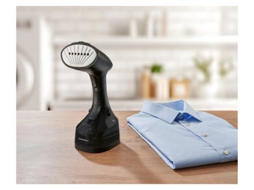 SilverSrest SDMF 1300 B2 BK Kézi ruhagőzölő kefe, kivehető víztartállyal, fekete