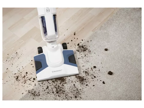 SilverCrest SDM 1800 A2 3 az 1-ben gőztisztító és porszívó készülék, komplett konyhai és fürdőszobai tisztító szett 9 féle tartozékkal, max. 1800 W 