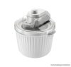 SilverCrest SECM 12 E2 Elektromos fagyigép, házi sorbet és fagylaltkészítő gép, 1,65 liter (700g / 1000 ml jégkrémhez), 12 W, fehér