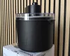 (SZÁLLÍTÁSI SÉRÜLT / K638304) SilverCrest SECM 12 F2 BLACK Elektromos fagyigép, házi sorbet és fagylaltkészítő gép, 1,65 liter (700g / 1000 ml jégkrémhez), 12 W, fekete