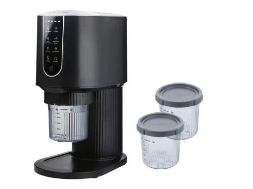 SilverCrest SECM 800 A1 Premium Freezy elektromos fagyigép használata 4 lépésben: megtöltés, fagyasztás, keverés és élvezet