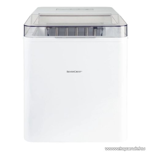 SilverCrest SEMK 105 B2 Háztartási jégkocka készítő gép (jégkockagép), fehér, 105 W, 12 kg / 24 óra
