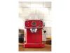SilverCrest SEMR 1400 B1 RD Retro 1973 eszpresszó cappuccino 2 csészés presszó kávéfőző, 20 bar, 1400 W, tejhabosítóval, piros
