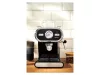 SilverCrest SEM 1100 E1 BLACK Eszpresszó cappuccino 2 csészés presszó kávéfőző, fekete, 1100 W