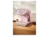 SilverCrest SEM 1100 E1 PINK Eszpresszó cappuccino 2 csészés presszó kávéfőző, rózsaszín, 1100 W