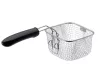 SilverCrest SFM 840 B2 INOX nemesacél mini olajsütő, 1-2 személyes fritőz, 1.2 literes, 840 W