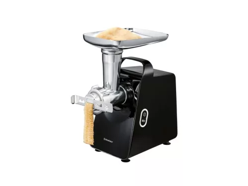 (BONTOTT / K451624) SilverCrest SFWT 400 B1 Black Elektromos húsdaráló paradicsompasszírozó rátéttel, fekete, 400 W