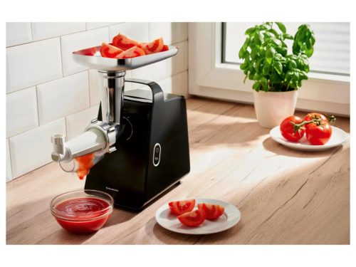 SilverCrest SFWT 400 B1 Black Elektromos húsdaráló paradicsompasszírozó rátéttel, fekete, 400 W