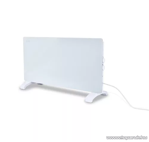 SilverCrest SGH 2000 B2 WH Elektromos üveglapos álló hősugárzó fűtőpanel konvektor, fehér, 1000W / 2000W