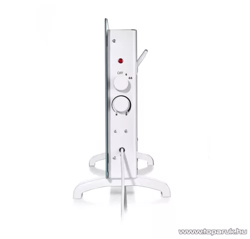 SilverCrest SGH 2000 B2 WH Elektromos üveglapos álló hősugárzó fűtőpanel konvektor, fehér, 1000W / 2000W