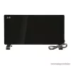 SilverCrest SGH 2000 B3 BK Elektromos üveglapos álló hősugárzó fűtőpanel konvektor, fekete, 1000W / 2000W