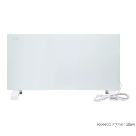   SilverCrest SGH 2000 B3 WH Elektromos üveglapos álló hősugárzó fűtőpanel konvektor, fehér, 1000W / 2000W