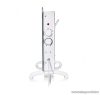SilverCrest SGH 2000 B3 WH Elektromos üveglapos álló hősugárzó fűtőpanel konvektor, fehér, 1000W / 2000W