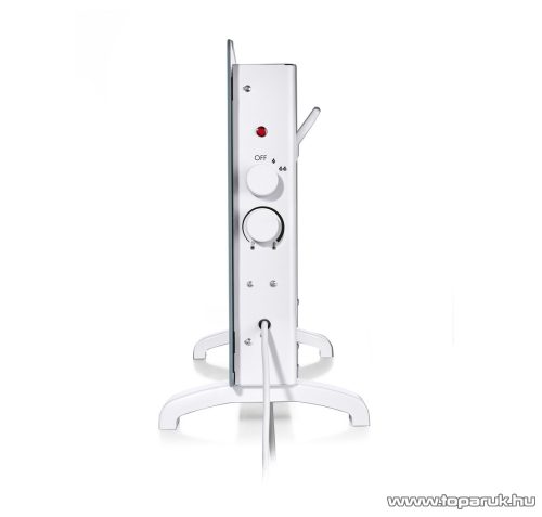 SilverCrest SGH 2000 B3 WH Elektromos üveglapos álló hősugárzó fűtőpanel konvektor, fehér, 1000W / 2000W