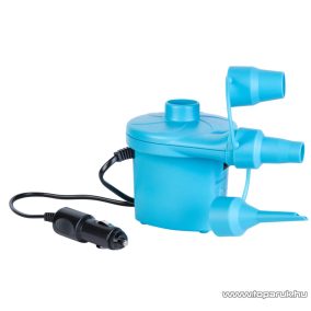   SilverCrest SGP 12 C3 BL Autós elektromos pumpa, matracpumpa (kiszívás és fújás funkcióval), kék, 12 V (szivargyújtóról üzemelhető)