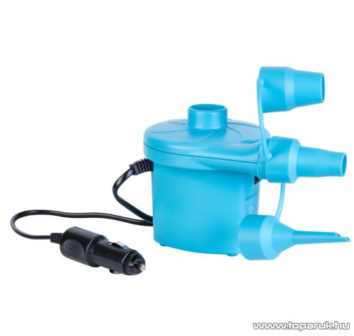 SilverCrest SGP 12 C3 BL Autós elektromos pumpa, matracpumpa (kiszívás és fújás funkcióval), kék, 12 V (szivargyújtóról üzemelhető)