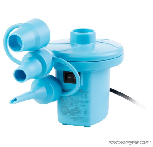 SilverCrest SGP 12 C3 BL Autós elektromos pumpa, matracpumpa (kiszívás és fújás funkcióval), kék, 12 V (szivargyújtóról üzemelhető)
