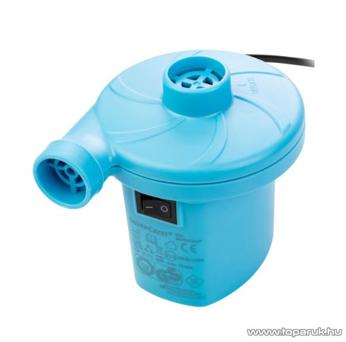 SilverCrest SGP 12 C3 BL Autós elektromos pumpa, matracpumpa (kiszívás és fújás funkcióval), kék, 12 V (szivargyújtóról üzemelhető)