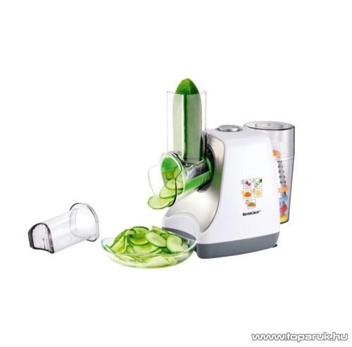 SilverCrest SGR 150 E1 Elektromos 5 az 1-ben zöldségszeletelő, saláta készítő, reszelő, aprító, vágó, 150 W