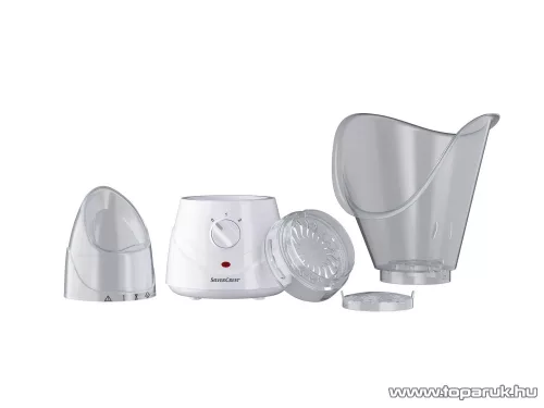 SilverCrest SGS 100 B2 Arcszauna arc és orr rész célzott kezelésére inhaláláshoz, illóolajos és gyógynövényes aromaterápiához, 100W, 50 ml