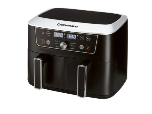 SilverCrest fritőz digitális kijelzője Sync-Finish és Sync-Cook funkcióval