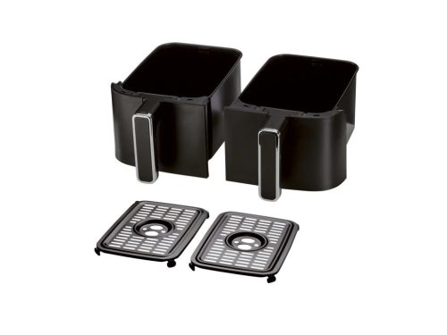 SilverCrest forrólevegős fritőz tartozék sütőrácsokkal és receptfüzettel