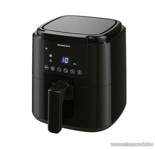 (BONTOTT / 416140) SilverCrest SHFD 1400 C1 Digitális forrólevegős olaj nélküli fritőz sütő 8 automata programmal, 2,4 literes, 1400 W