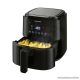 (SÉRÜLT / 512288) SilverCrest SHFD 1400 C1 Digitális forrólevegős olaj nélküli fritőz sütő 8 automata programmal, 2,4 literes, 1400 W