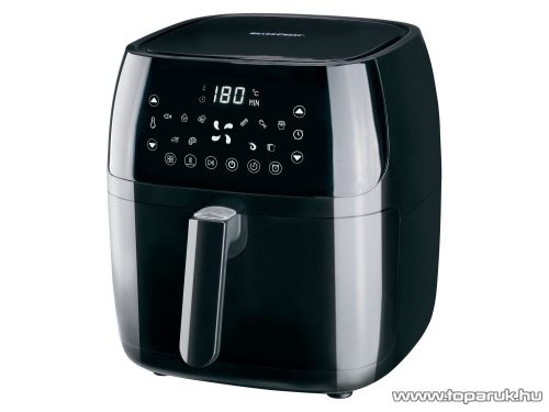 (bontott) SilverCrest SHFD 2150 A2 Digitális forrólevegős olajsütő, fritőz, XL 5,2 literes, 2150 W