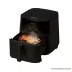 SilverCrest SHFD 2150 A3 MATT Digitális forrólevegős fritőz, air fryer, XL 5,2 literes, fekete, 2150 W
