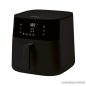   SilverCrest SHFD 2150 A3 MATT Digitális forrólevegős olajsütő, fritőz, XL 5,2 literes, fekete, 2150 W