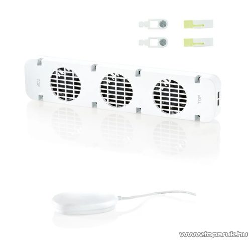 (SELEJT / 528437) SilverCrest SHKV 55 A1 Booster elektromos radiátorrásegítő, ventilátoros fűtőtest erősítő, mágneses termosztáttal