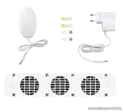 (SELEJT / 528437) SilverCrest SHKV 55 A1 Booster elektromos radiátorrásegítő, ventilátoros fűtőtest erősítő, mágneses termosztáttal