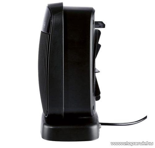 (SELEJT / K-364422) SilverCrest SHLF 2000 E4 BK Digitális fűtőventilátor, ventilátoros hősugárzó fűtőtest távirányítóval, 2000 W, fekete