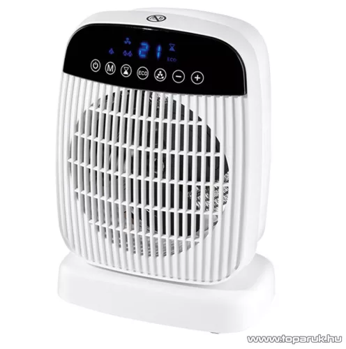 (SELEJT / K903129) SilverCrest SHLF 2000 E4 WH Digitális fűtőventilátor, ventilátoros hősugárzó fűtőtest távirányítóval, 2000 W, fehér